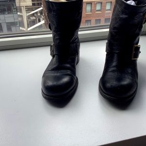 Jimmy Choo short moto boots - size 36.5